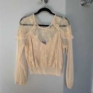 Elegant Lace Women's Top
